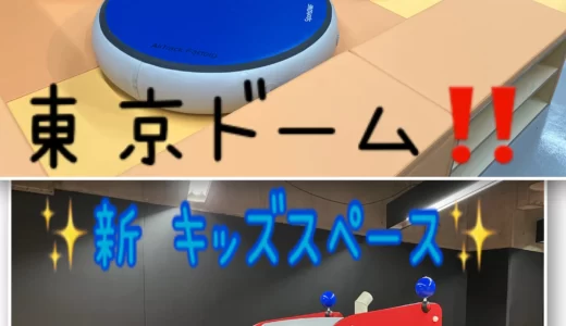 無料‼『新キッズスペース』東京ドーム 巨人 野球観戦の感想ブログ