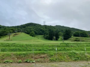 ばんけいスキー場　キャンプ場