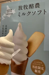 ここだけのソフトクリーム