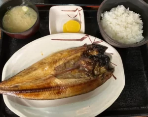 北海道　ほっけ定食