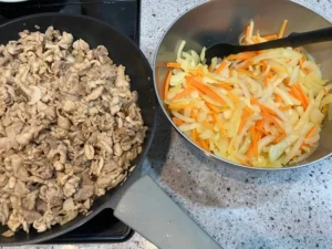 コストコ　豚丼　レシピ　保存食　お弁当