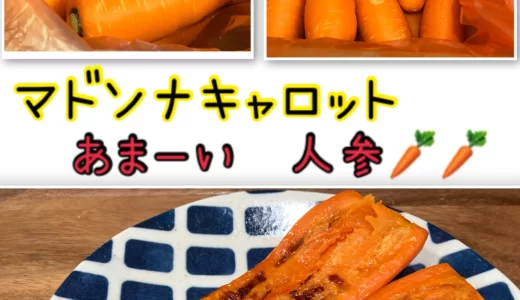 人参嫌いを克服‼🥕あま～いにんじん🥕「マドンナキャロット」の紹介ブログ