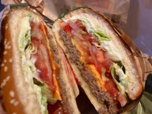 バーガーキング　ハーフカット